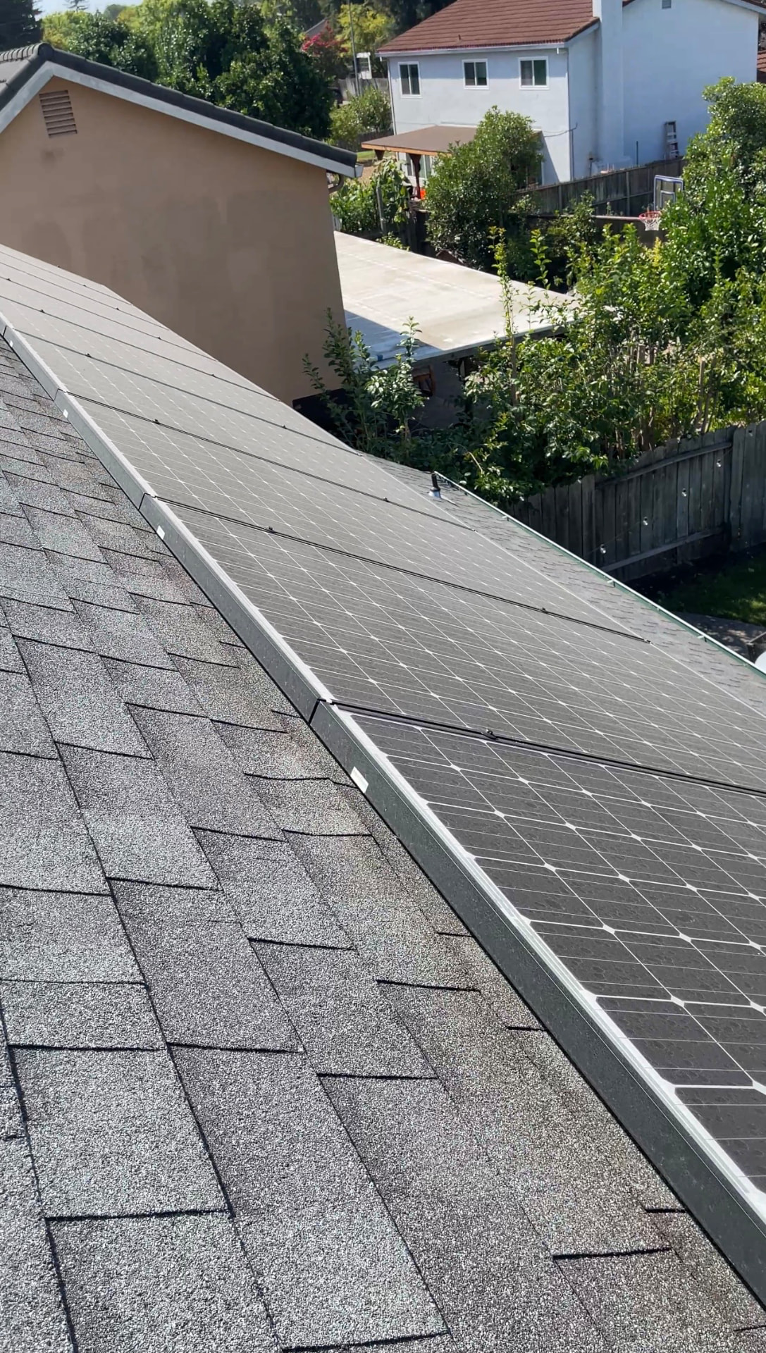 Solar Cleaning before CAMTERRA service